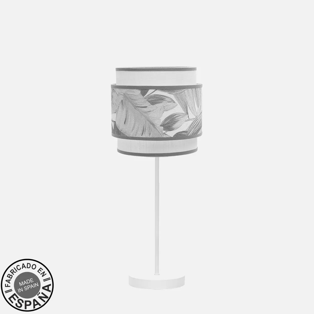227971065 - Table lamp Camerun 1xe14 White/grey 45x18x18 Cm