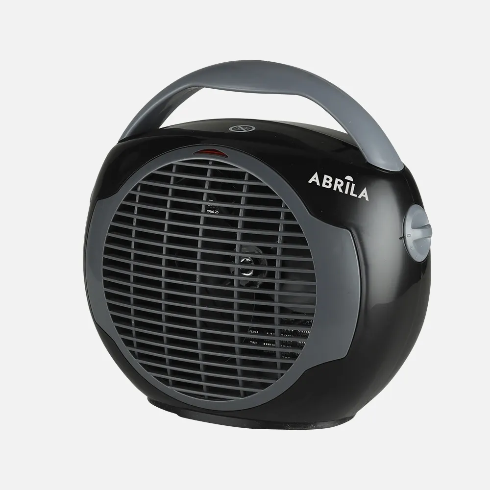 226022009 - Fan heater Llama 2000w Black/grey 2 power levels, 3 functions, adjustable safety thermostat, tip-over protection, carry handle 22,6x24,7x17cm