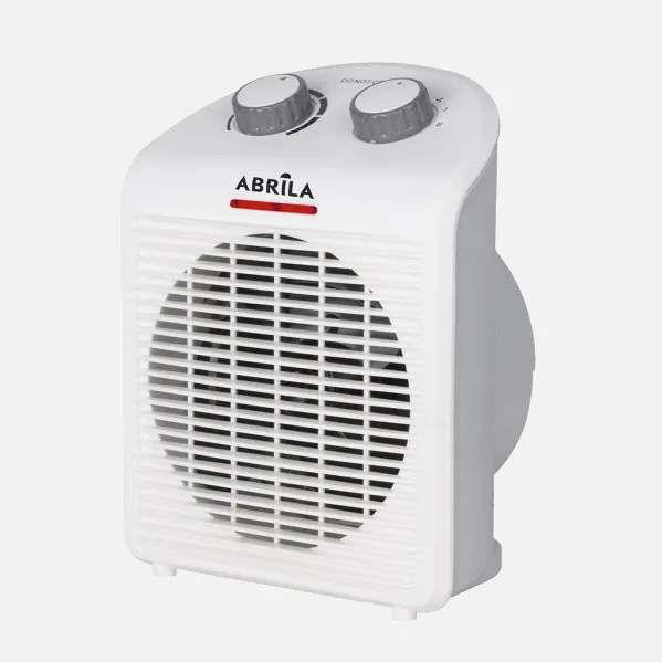 Electric fan heater Croacia 2000w White 2 power levels 3 functions safety thermostat, tip-over protection 26x20x14cm