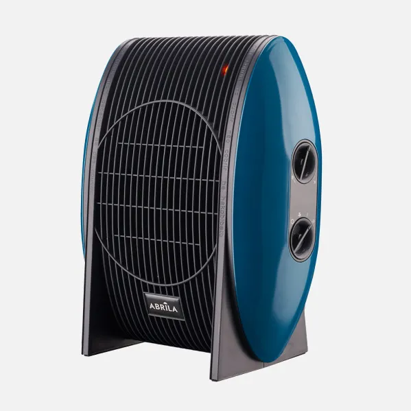 Fan heater Desierto 2000w Blue 2 power levels, 3 functions, dimmable safety thermostat 31x25x14cm