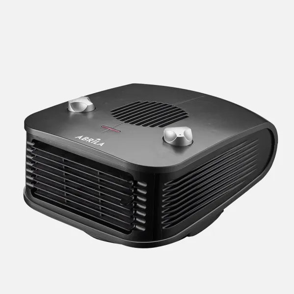 Fan heater Ardor 2000w Black/silver 2 power levels, 3 functions, dimmable safety thermostat 15x24,5x32,5cm