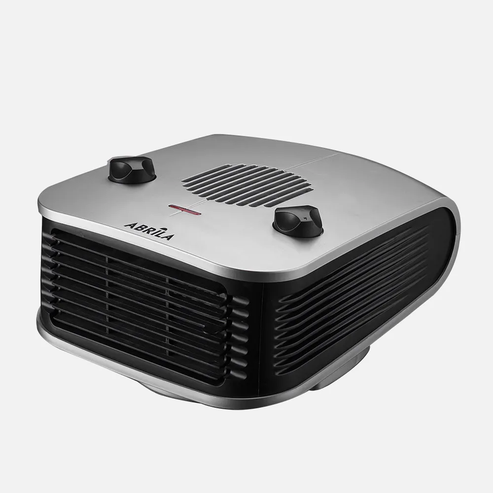 226322010 - Fan heater Ardor 2000w Silver/black 2 power levels, 3 functions, dimmable safety thermostat 15x24,5x32,5cm