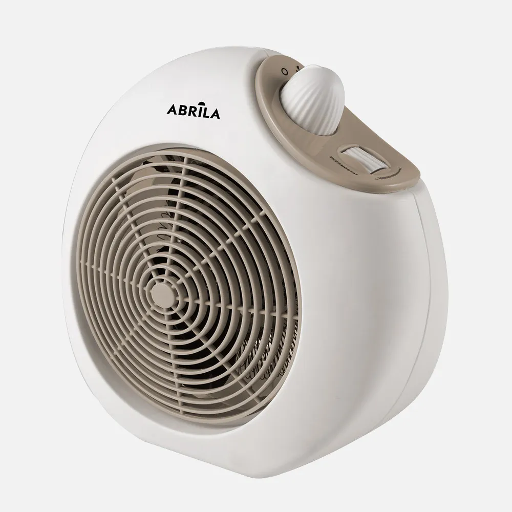 228122015 - Termoventilador Elect.savona 2000w Blanco/beis Termost.reg. 2potencias 3funciones Sist.seguridad 24,5x25,5x14cm