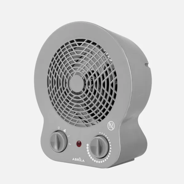 Termoventilador Elect.cremona 2000w Gris Termost. Reg. 2potencias 3funciones Sist.seg. 26,5x22,5x13cm