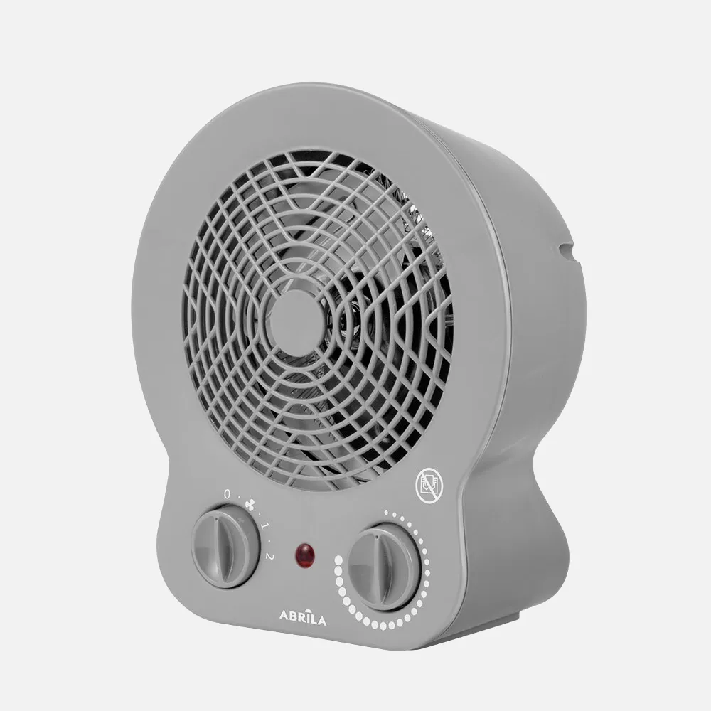 Termoventilador Elect.cremona 2000w Gris Termost. Reg. 2potencias 3funciones Sist.seg. 26,5x22,5x13cm