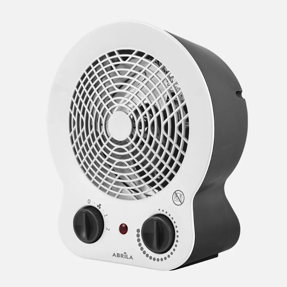 228422026 - Termoventilador Elect.cremona 2000w Blanco/negro Termost. Reg. 2potencias 3funciones Sist.seguridad 26,5x22,5x13cm
