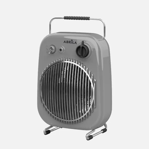 Termoventilador Elect. Martinica 2000w Gris/negro 2potencias 2funciones Antivuelco Termost.reg. Asa.35,4x21,8x15,5cm