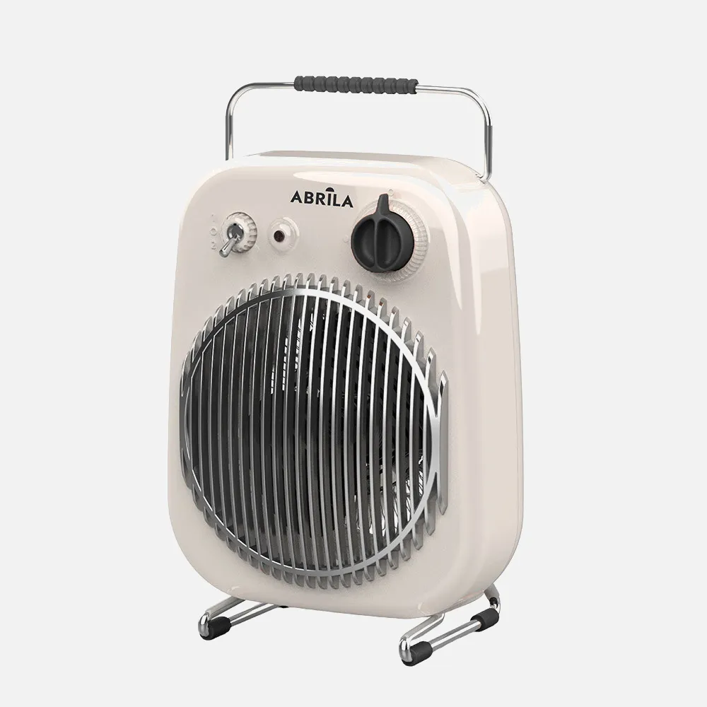 230322001 - Termoventilador Elect. Martinica 2000w Blanco/negro 2potencias 2funciones Antivuelco Termost.reg.asa.35,4x21,8x15,5cm