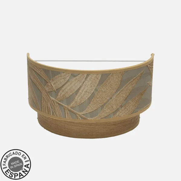 Aplique Samoa 1xe27 Camel 17x30x15 Cm