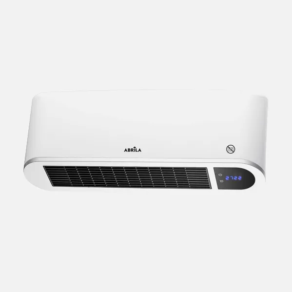Split Ceramic PTC Bonaire 2000w White 2 powers 3 functions Display,remote,temp,safety.ip23 20,5x50x12cm