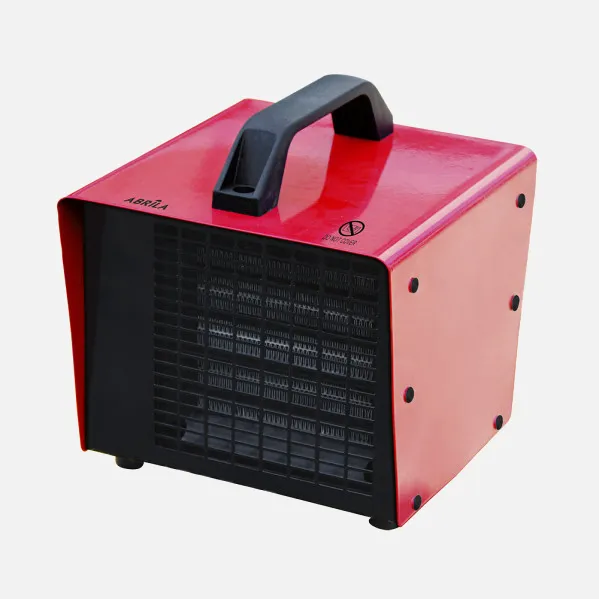Fan heater Ceramic PTC Industrial Chopo 3000w Red 3 powers Therm.Reg.safety.carry handle 26x23,5x23,5 Cm