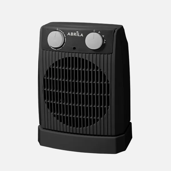 Fan heater Elect.nairobi 2000w Grey/black Oscillating 2 power levels 3 functions Tip-over protection Safety 26,4x20x12,9cm