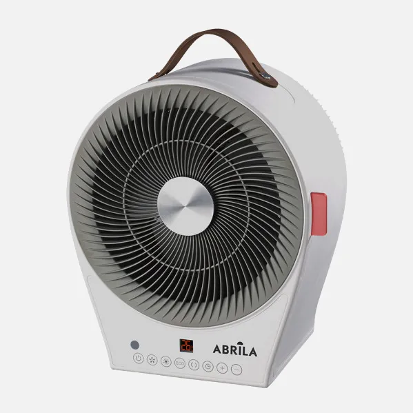 Termoventilador Elect.2 En 1 maraja 2000w Blanco/gris 2potencias 4funciones Display Temporizador 32x27x21cm