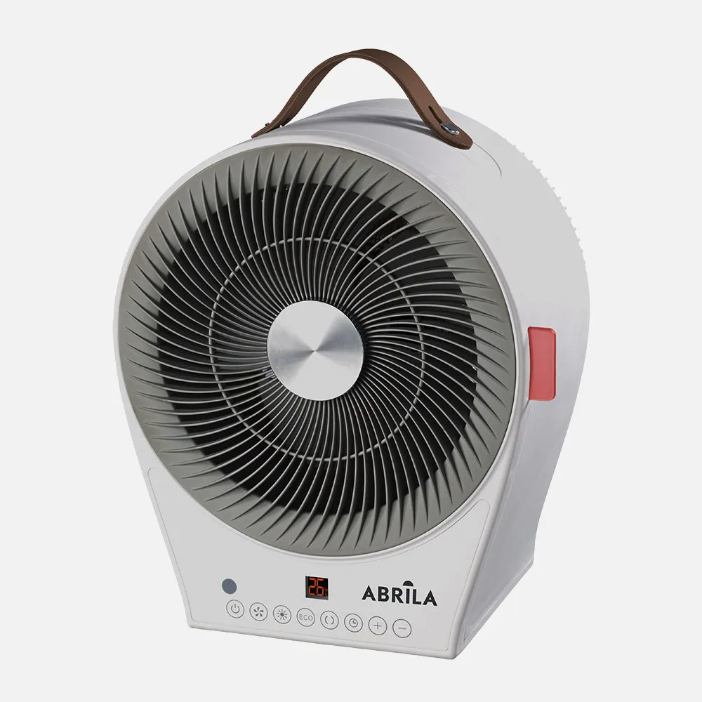 Termoventilador Elect.2 En 1 maraja 2000w Blanco/gris 2potencias 4funciones Display Temporizador 32x27x21cm