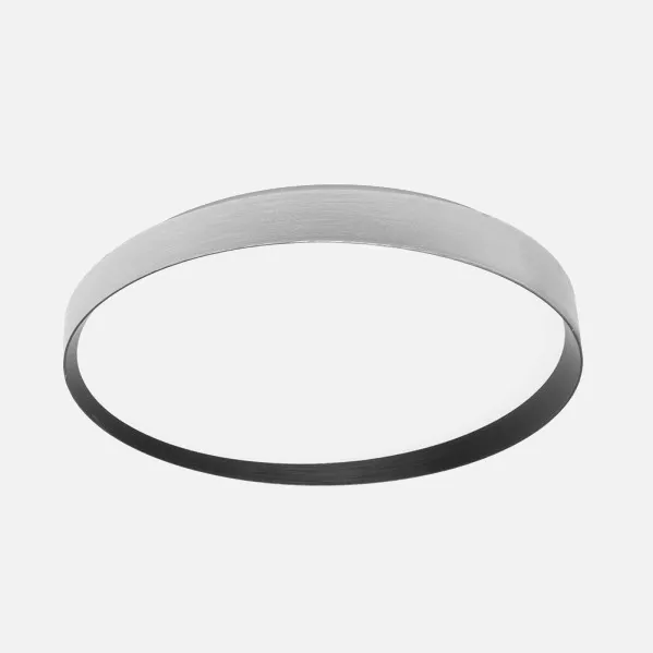 Plafon Alora 60w 3000-4200-6500k Plata/negro 8x50x50cm 5400lm C/remoto Y Memoria