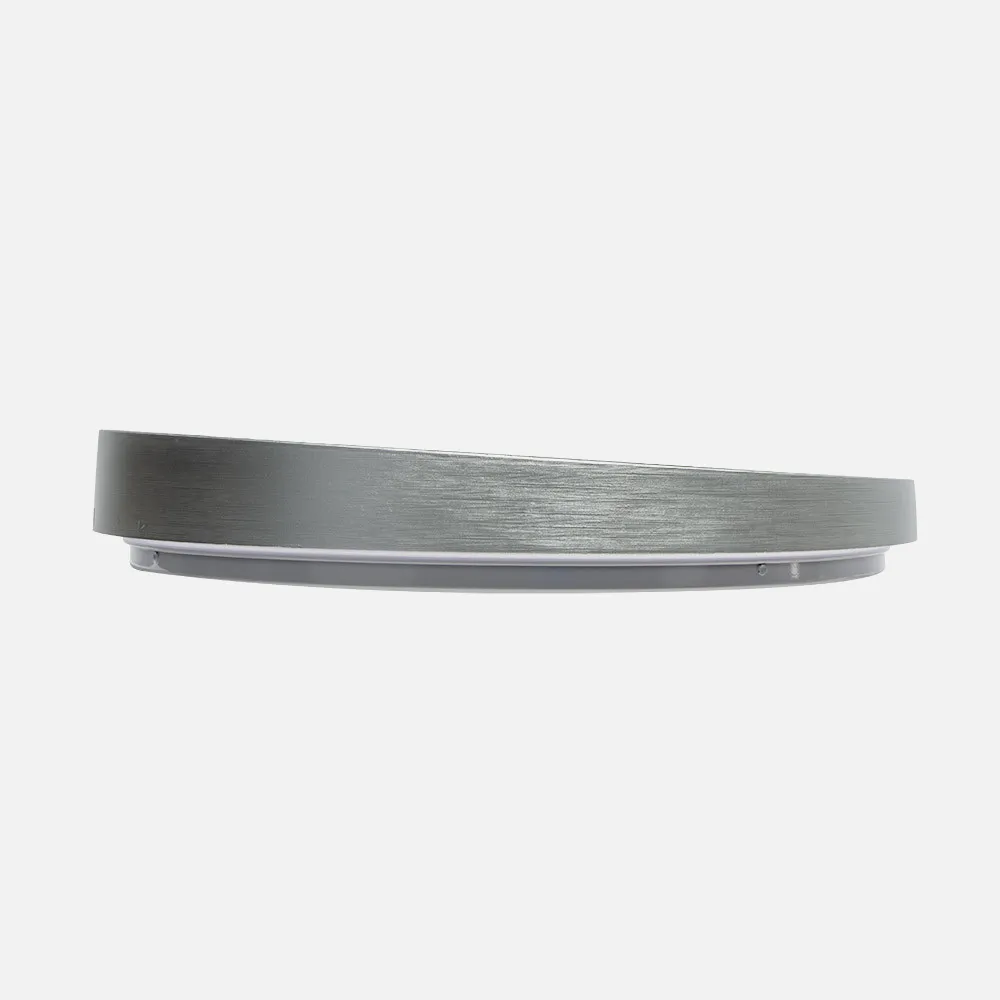 Plafon Alora 60w 3000-4200-6500k Plata/negro 8x50x50cm 5400lm C/remoto Y Memoria