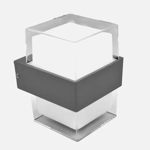 Outdoor Wall Light 8w 3000k Tucan Grey IP44 500lm 13,3x9,5x10,5 Cm