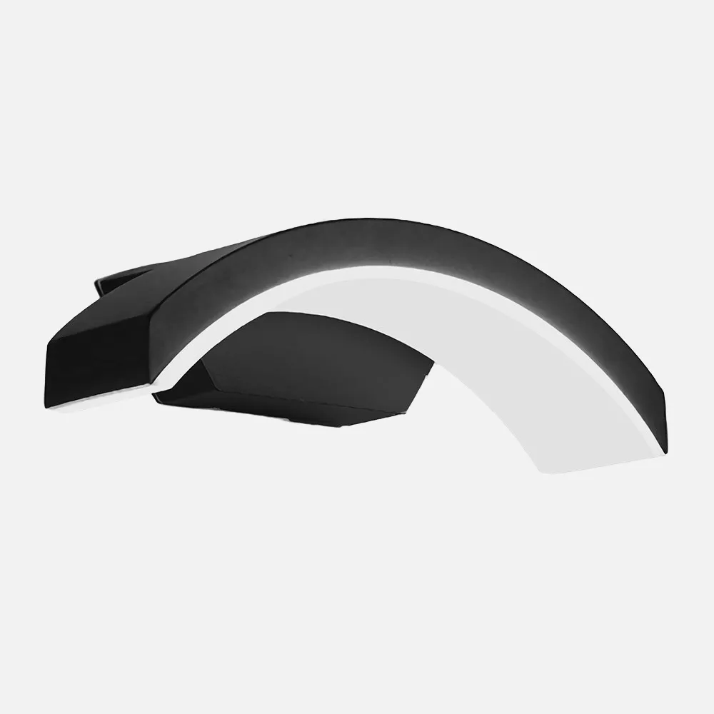 234261009 - Aplique Exterior 12w 3000k Koala Negro Ip65 11,1x27,4x8,2 Cm 600lm