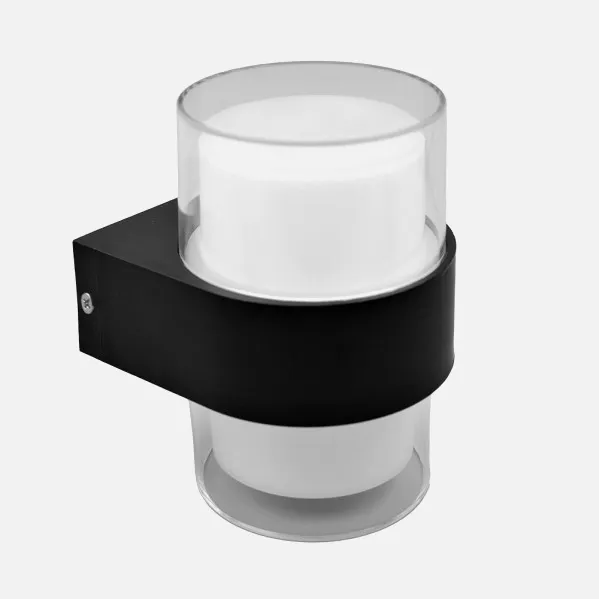 Outdoor Wall Light 8w 3000k Beira Black IP44 500lm 13,5x9,4x10,5 Cm