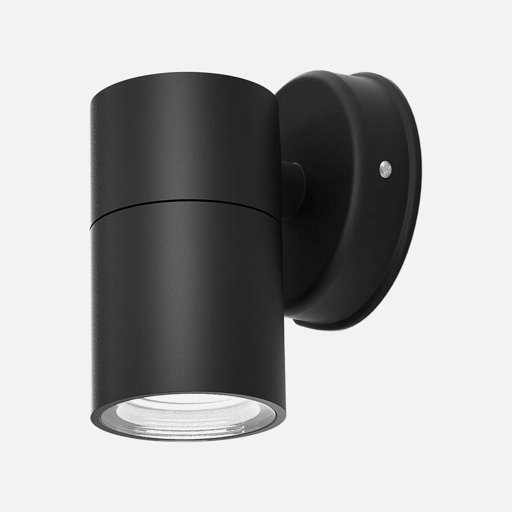 233961109 - Aplique Exterior Becala 1xgu10 Negro Ip44 11,3x7,3x11,3 Cm