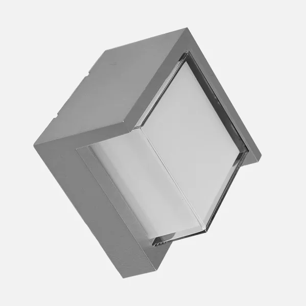 Outdoor Wall Light 12w 3000k Anoa Grey IP65 16x16x10,2 Cm 600lm