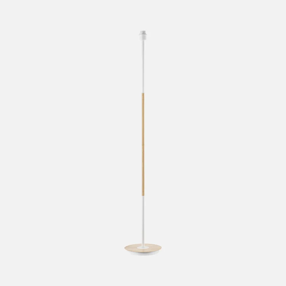 211341068 - Arm.pie Salon Tropico 1xe27 Blanco/haya 148x25x25cm