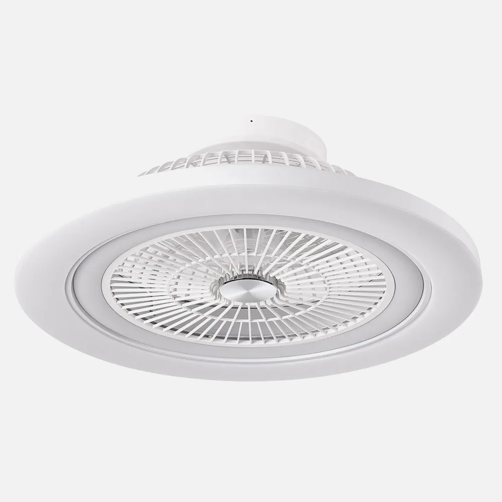 Ventilador Dc Ekaterina 72w Saco 5 Asp 6 Veloc. 60d 3 Colores 6120lm Remoto, Memoria, Reg.Intensidad Y Temporizador