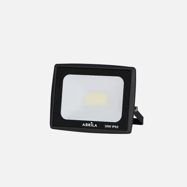 Proyector Zircon 30w 4000k Negro 3000lm 11,5x14x2,3 Cm Ip65