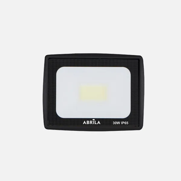 Floodlight Zircon 30w 4000k Black 3000lm 11,5x14x2,3 Cm Ip65