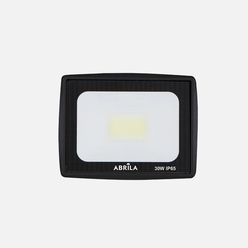Proyector Zircon 30w 4000k Negro 3000lm 11,5x14x2,3 Cm Ip65
