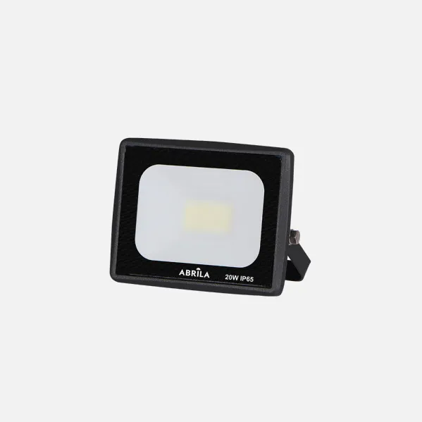 Proyector Zircon 20w 4000k Negro 2000lm 10x12,5x2,3 Cm Ip65