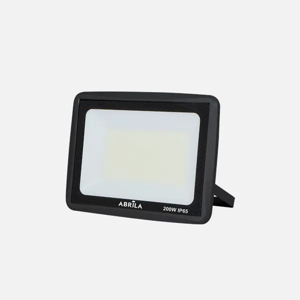 Proyector Zircon 200w 6500k Negro 20000lm  26x32x3,6 Cm Ip65