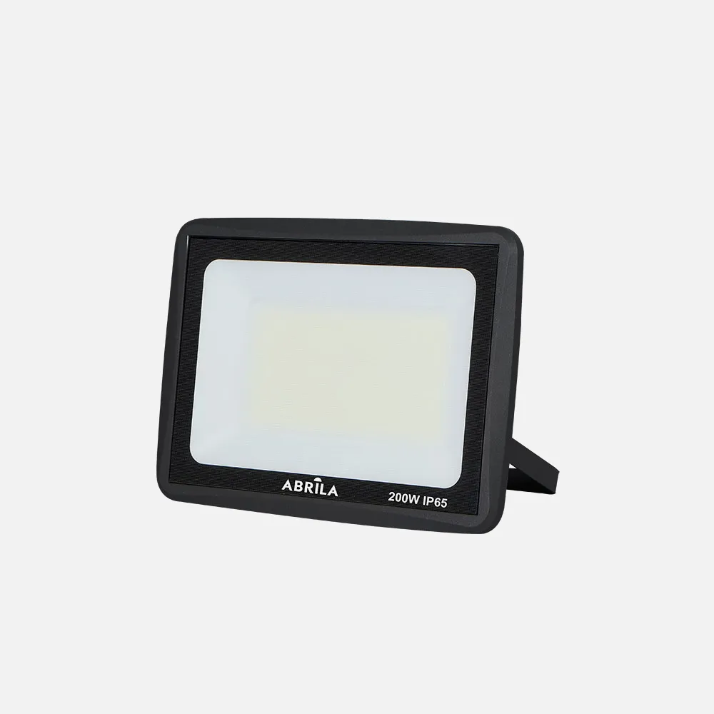 147482009 - Proyector Zircon 200w 6500k Negro 20000lm  26x32x3,6 Cm Ip65