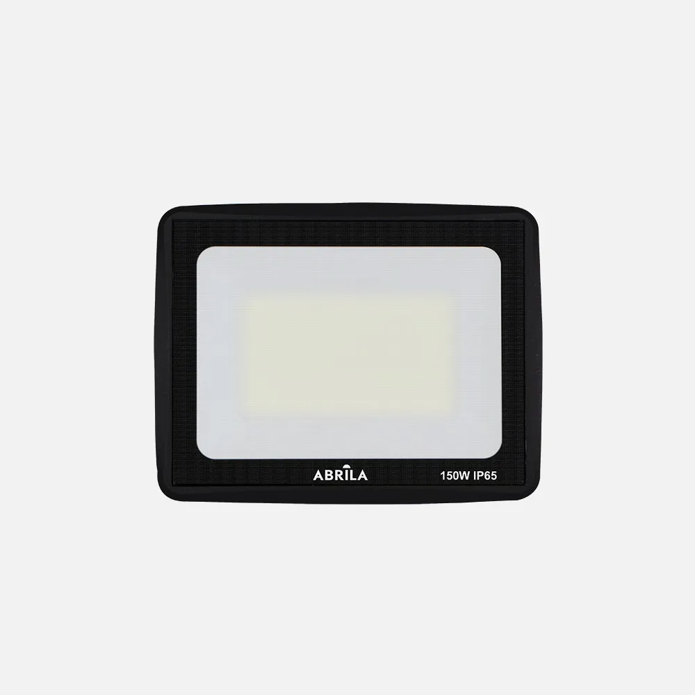 Proyector Zircon 150w 6500k Negro 15000lm  22x27x3,7 Cm Ip65