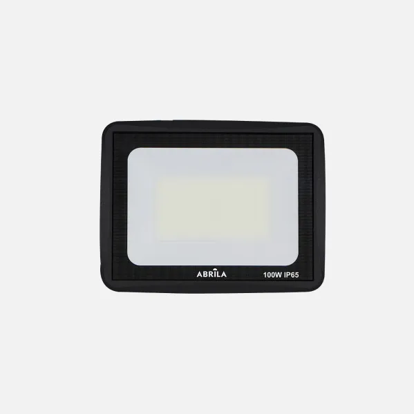 Floodlight Zircon 100w 6500k Black 10000lm 18,5x23x2,7 Cm Ip65