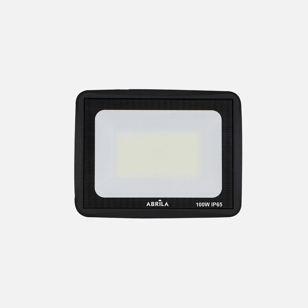 Proyector Zircon 100w 6500k Negro 10000lm 18,5x23x2,7 Cm Ip65