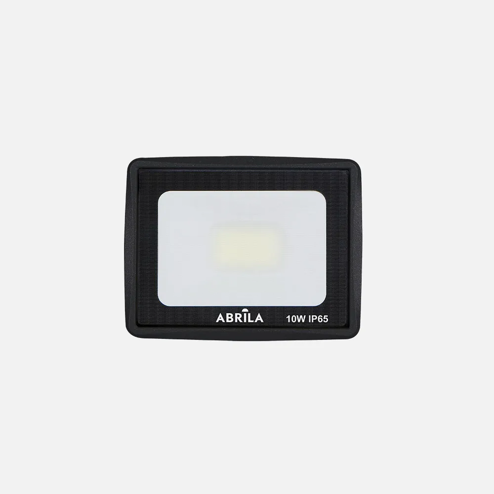 Proyector Zircon 10w 6500k Negro 1000lm 10x8x2,3 Cm Ip65