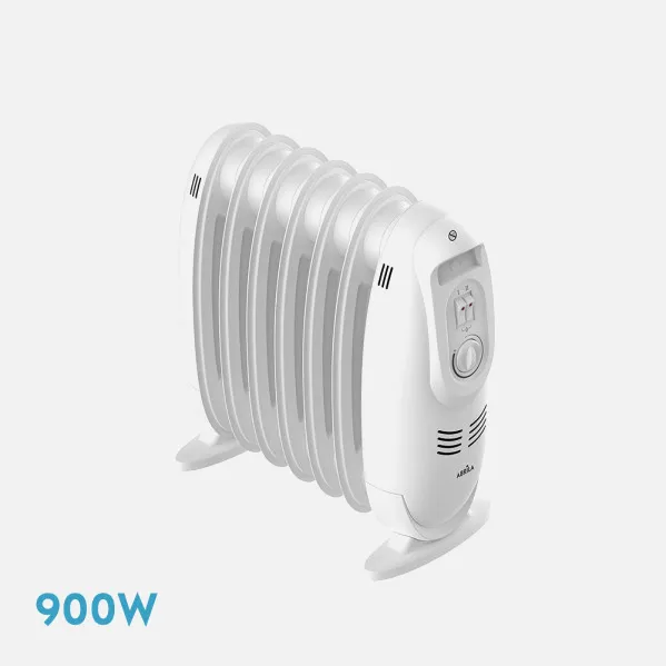 Radiator Oil Irlanda 900w White 3powers Thermost.dim 7elements Protec.safety.carry handle 38,2x35,2x18cm
