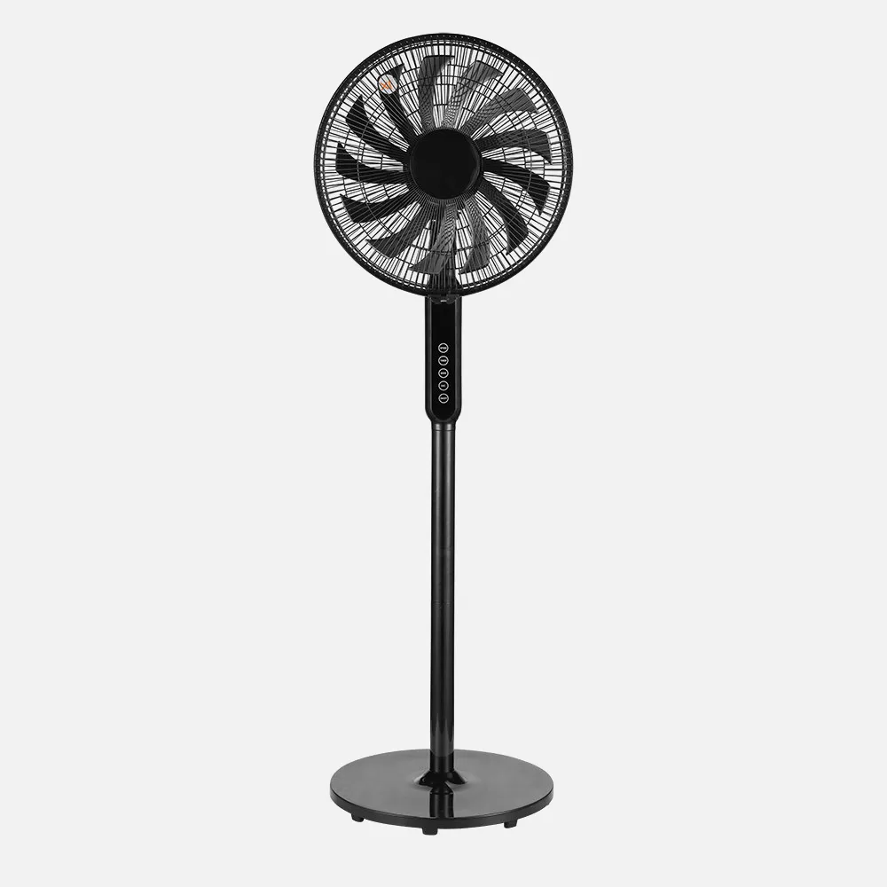 235941009 - Fan Of Foot Torbellino Black 3speeds 60w 13sails Regx41x41 Display Oscillating, Remote, Timer