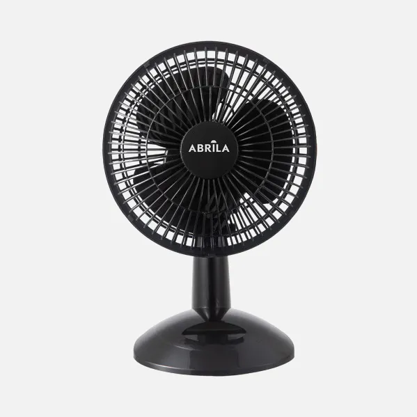 Fan Table lamp Pizarro Mini Black 2vel 20w  Adjustable 27x20x15cm
