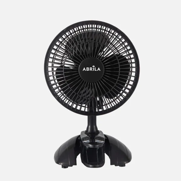 Fan Sobrem.c/pinza Nervion Black 2speeds 20w  2en1 30x20x16cm