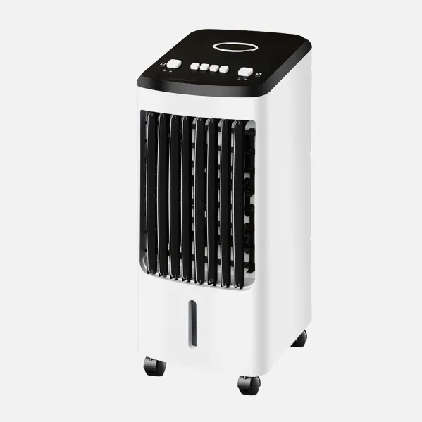 Climatizador Evaporativo Impala Blanco/negro 80w 3vel 4litros Oscilante,portatil C/acumulador De  Frio 57x26,5x23