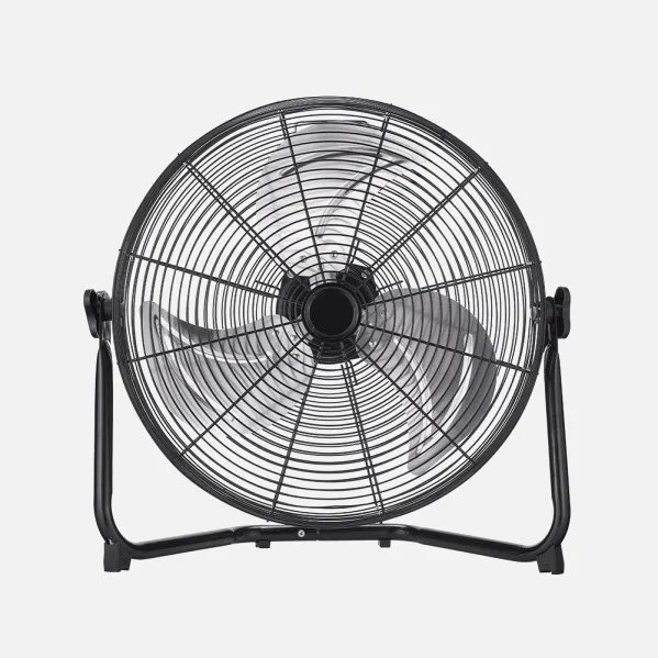 Ventilador Industrial Midas 100w Negro/cromo 46d  3 Velocidades,orientable 51x55x22 Cm
