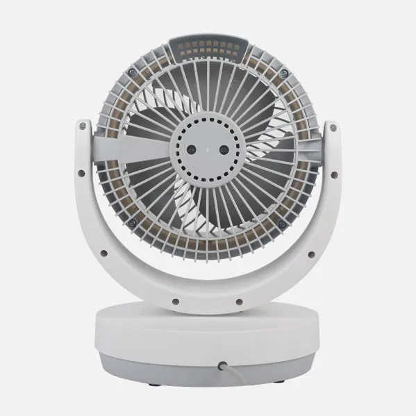 Fan Table lamp White/grey Lagos 3speeds 35w 3sails Adjustable 29,8x22,6x20,6cm