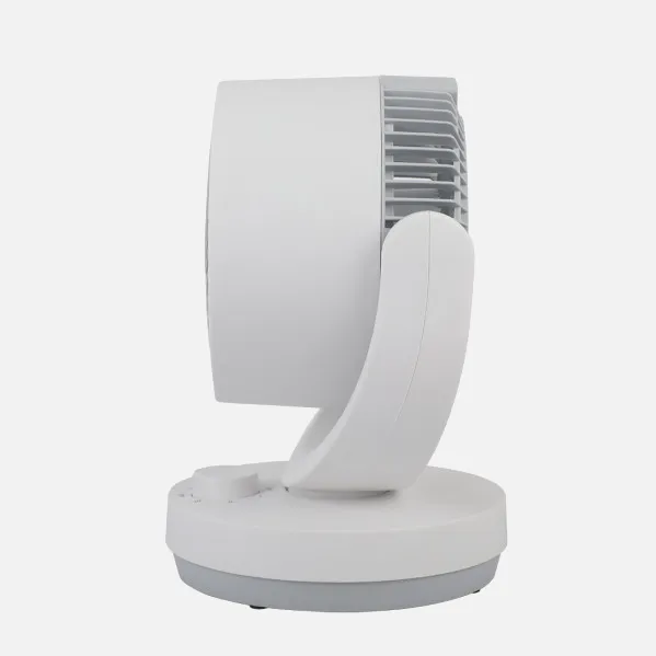 Ventilador Sobremesa Blanco/gris Lagos 3velocidades 35w 3aspas Orientable 29,8x22,6x20,6cm