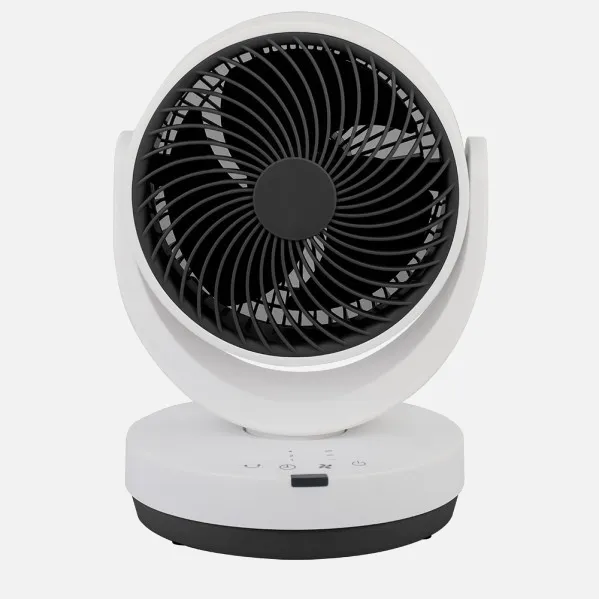 Ventilador Sobremesa Loira Blanco/negro 3velocidades 35w 3aspas C/remoto,temporiz.29,8x22,6x20,6cm