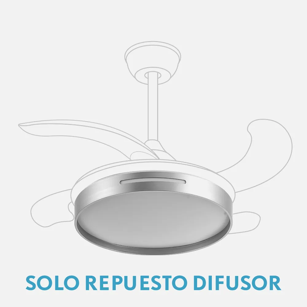 99.DIF-MBATIS-NIQU - Difusor Ventilador Mbatis Niquel
