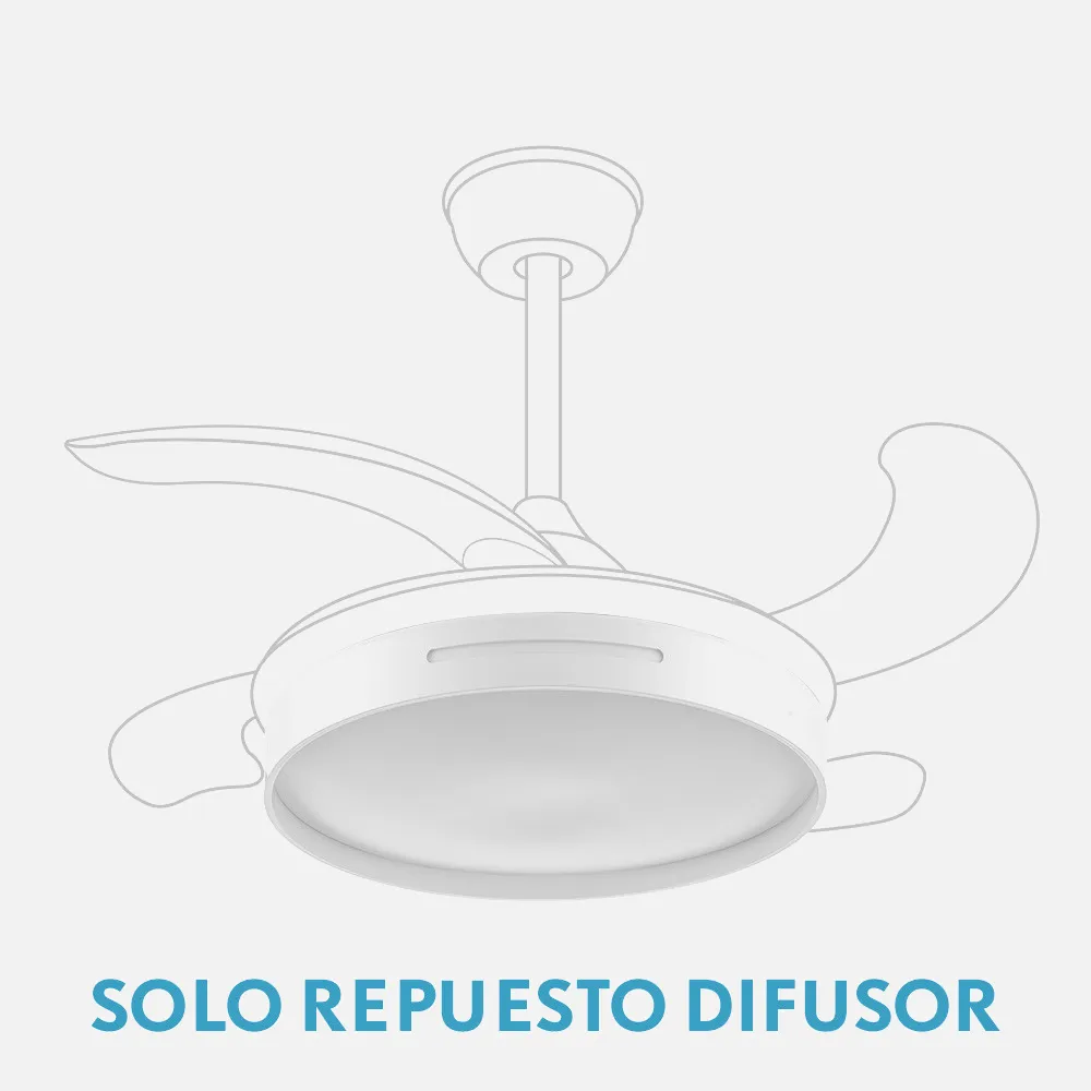 99.DIF-MBATIS-BLAN - Diffuser Fan Mbatis White