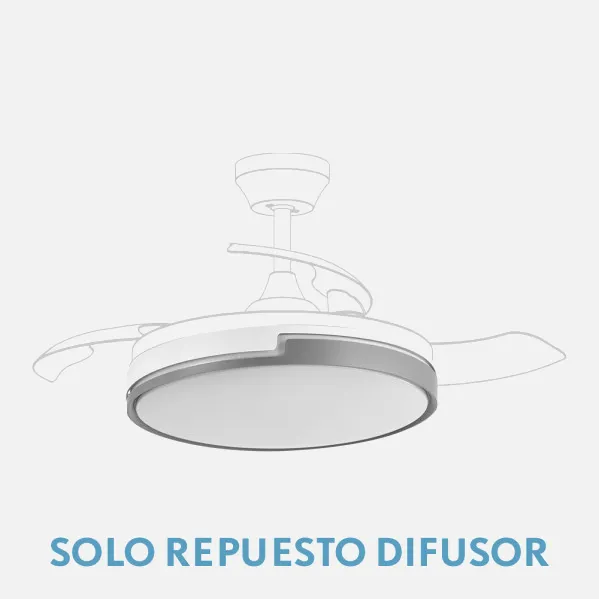 Diffuser Fan Olimpia Big 107d White/grey
