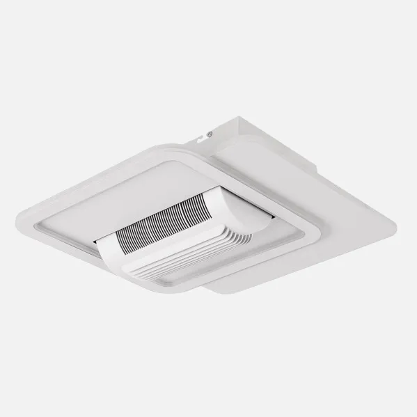 Ventilador Dc Obelisco 59w Blanco 3000-4500-6500k Reg.intensidad 5900lm 14,5x48x48 Remoto+memoria+temporizador